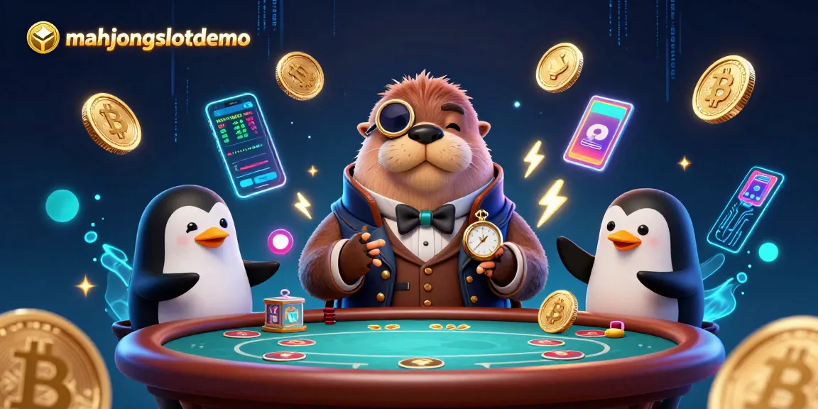 Engage with mahjongslotdemo as you explore a vibrant poker game featuring unique characters.
