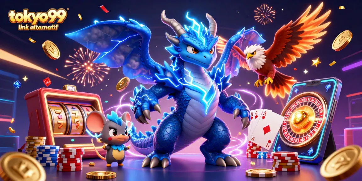 Jelajahi pengalaman bermain kokoh di tokyo99 link alternatif dengan peluang menang besar melalui permainan slot yang menarik.