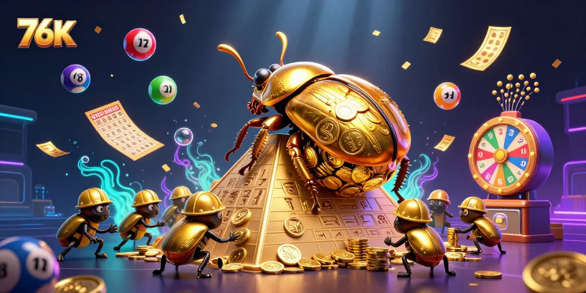 76K emocionantes momentos de cassino com besouro dourado e símbolos dinâmicos.