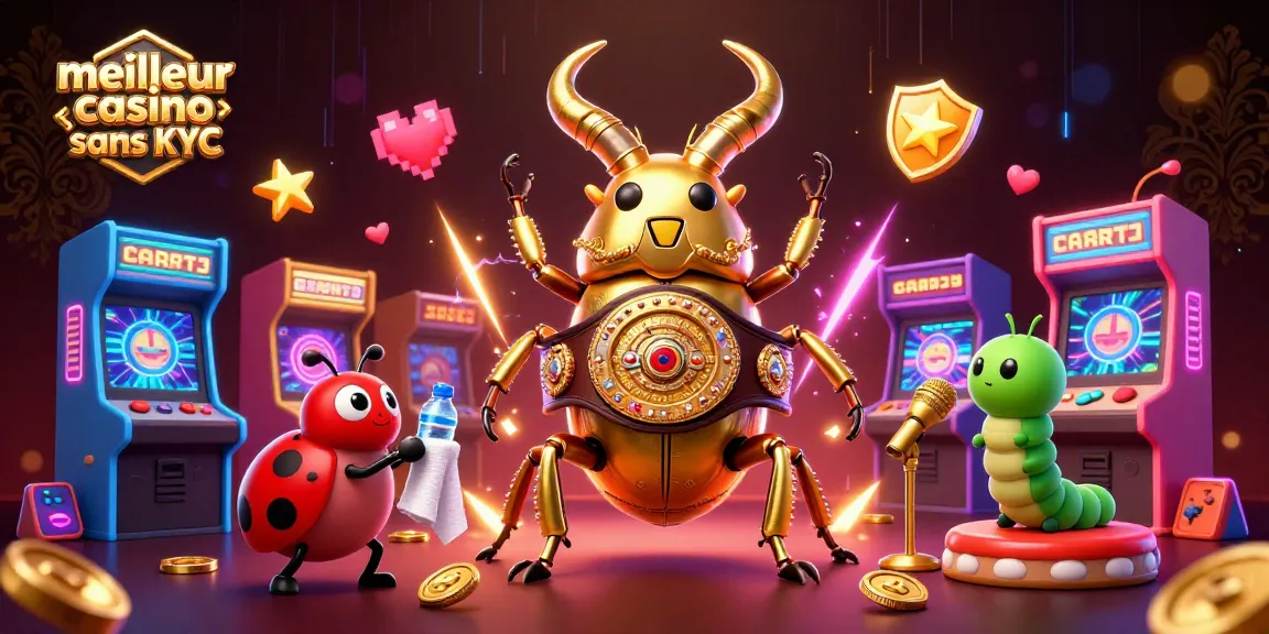 Découvrez le meilleur casino sans KYC et jouez avec des éléments de jeu colorés et des personnages animés.