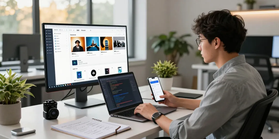 AI image checker tool in a modern workspace showcasing image format support and analysis features.