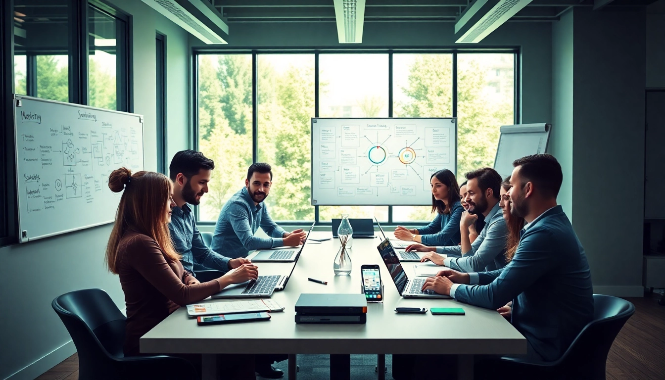 Analysing digital marketing strategies at https://alvionz.de/ with team collaboration.