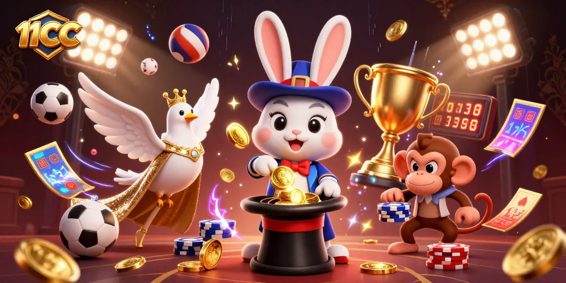 Win big with 11CC by betting in an immersive online casino experience surrounded by dynamic game elements.