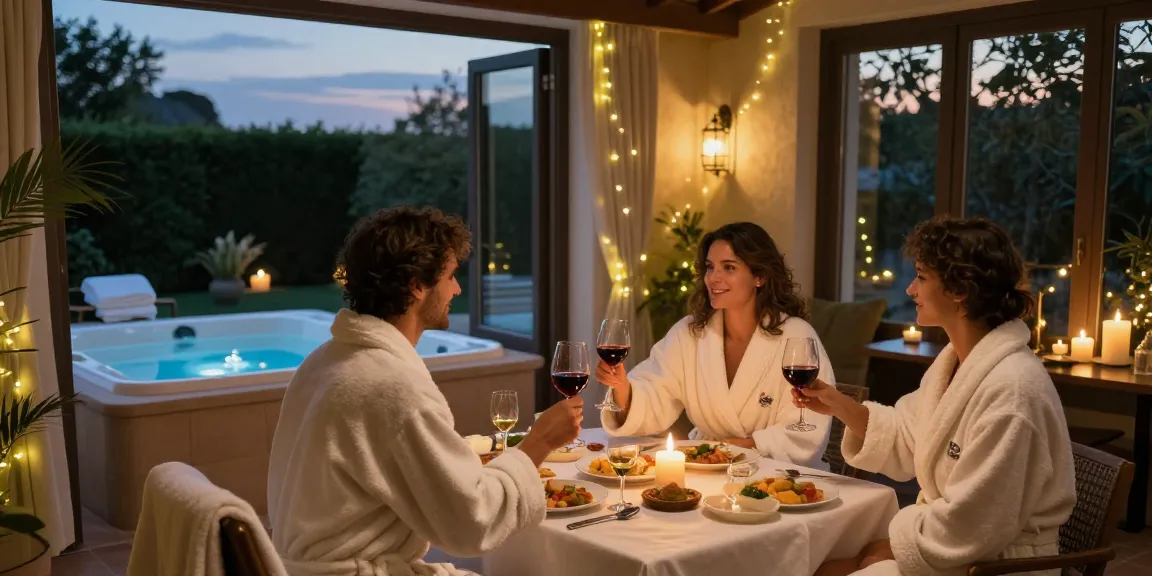 Experience a romantic getaway in a jacuzzi privatif toulouse with cozy ambiance