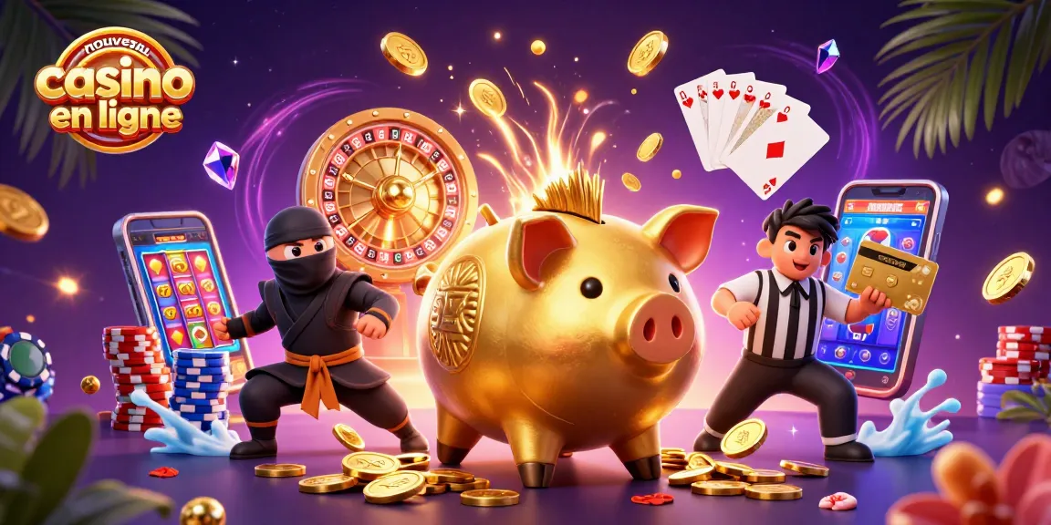 Découvrez le nouveau casino en ligne avec un combat passionnant entre un sumo et un ninja.