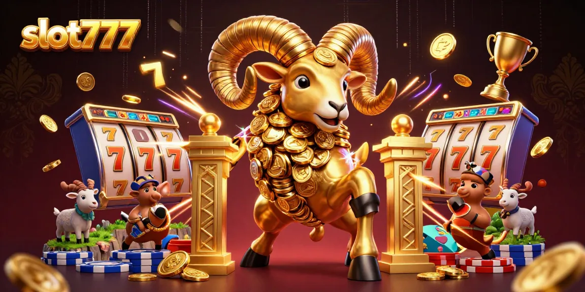 Putar slot777 untuk memenangkan jackpot dengan ratusan koin emas berkilauan!
