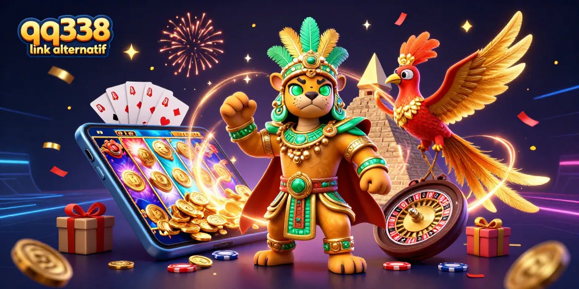 Play exciting games with qq338 link alternatif using captivating graphics and vibrant casino elements.