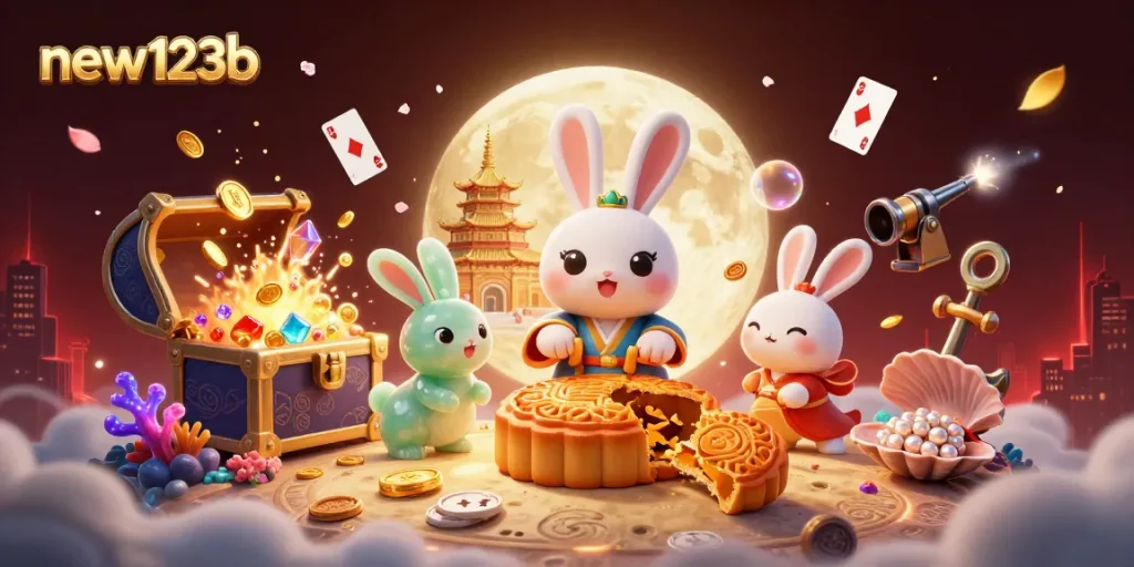 Experience thrilling gameplay with new123b where fortune awaits amidst vibrant casino-themed elements.
