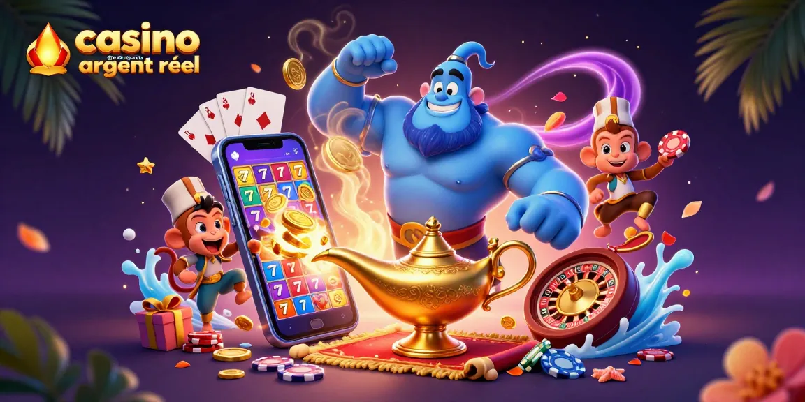 Gagnez avec casino en ligne argent réel en profitant d'une illustration dynamique de jeu.