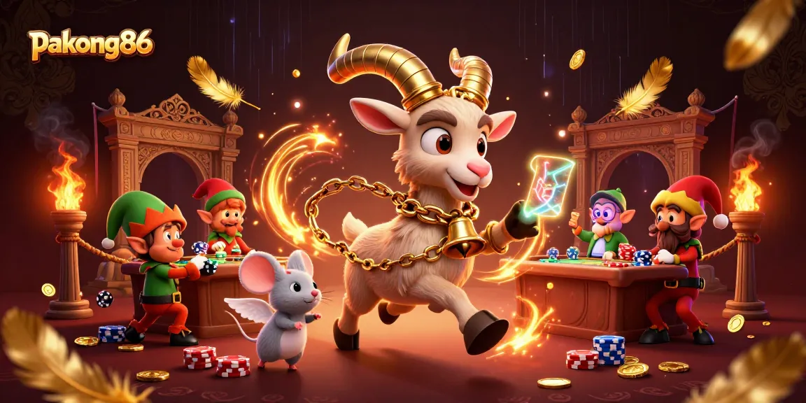 Join pakong86 for thrilling casino adventures in a spooky holiday-themed illustration!